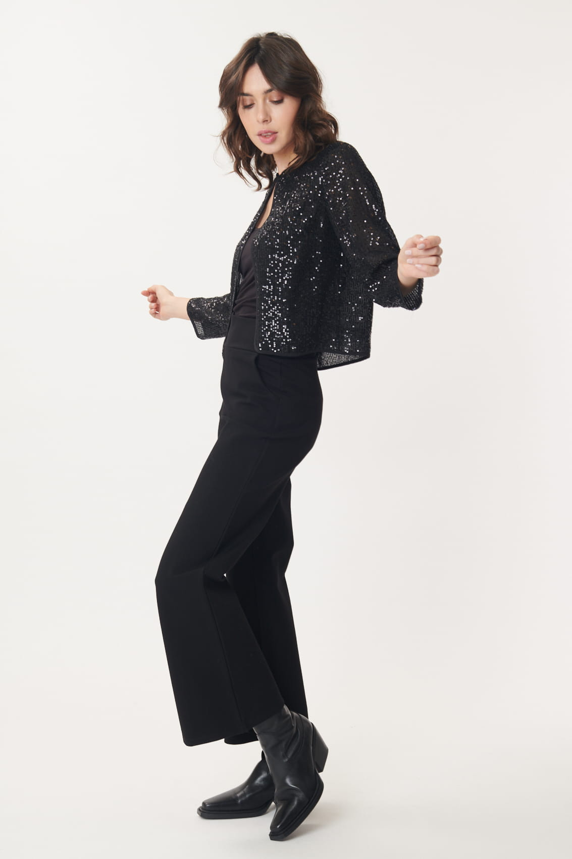 Derhy Sequin Bolero