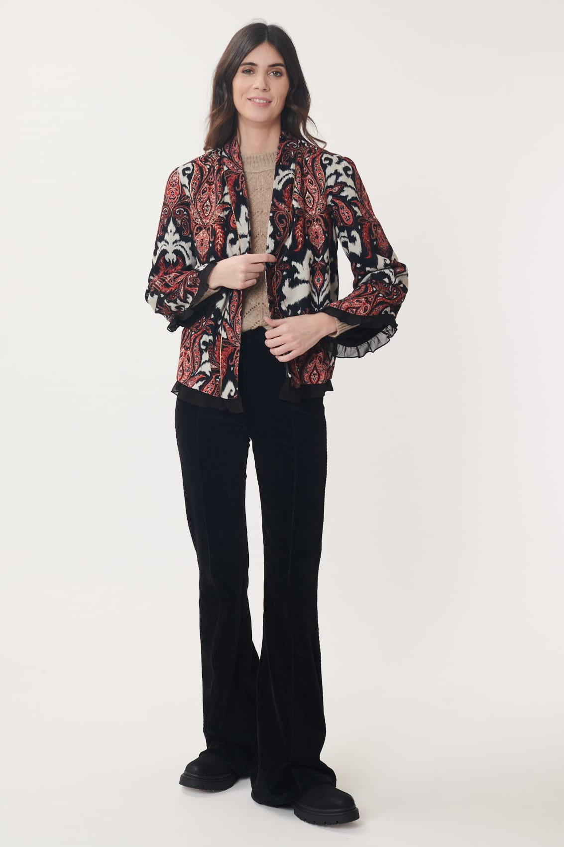 Derhy Paisley Kimono