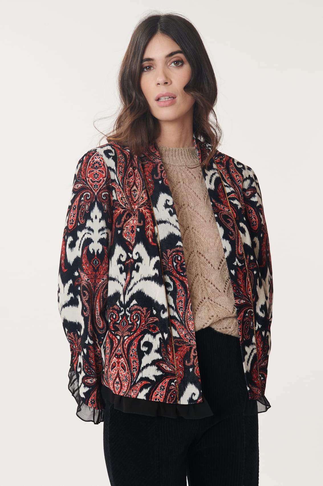 Derhy Paisley Kimono