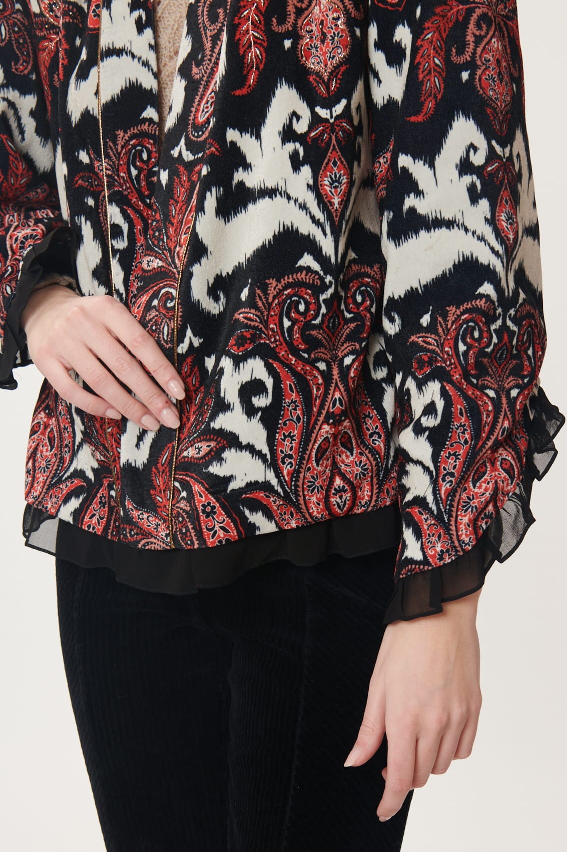 Derhy Paisley Kimono