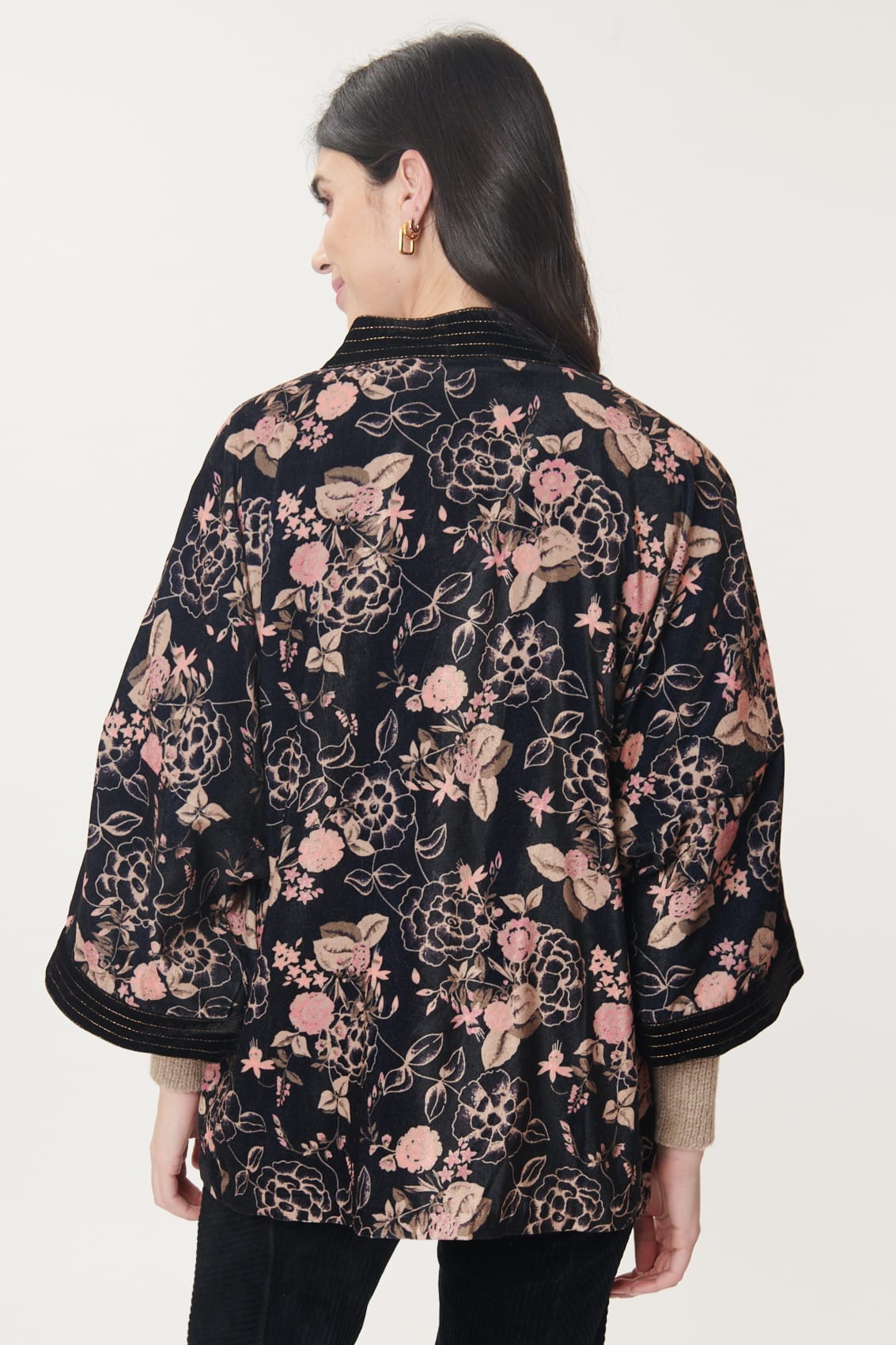 Derhy Velvet Kimono