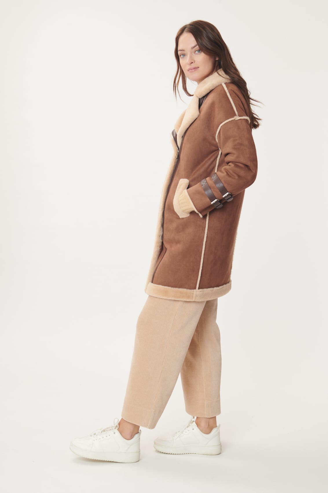 Derhy Aviator Coat