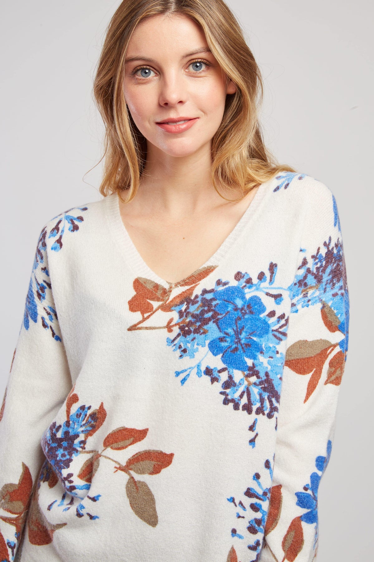 Derhy Garden Print Knit