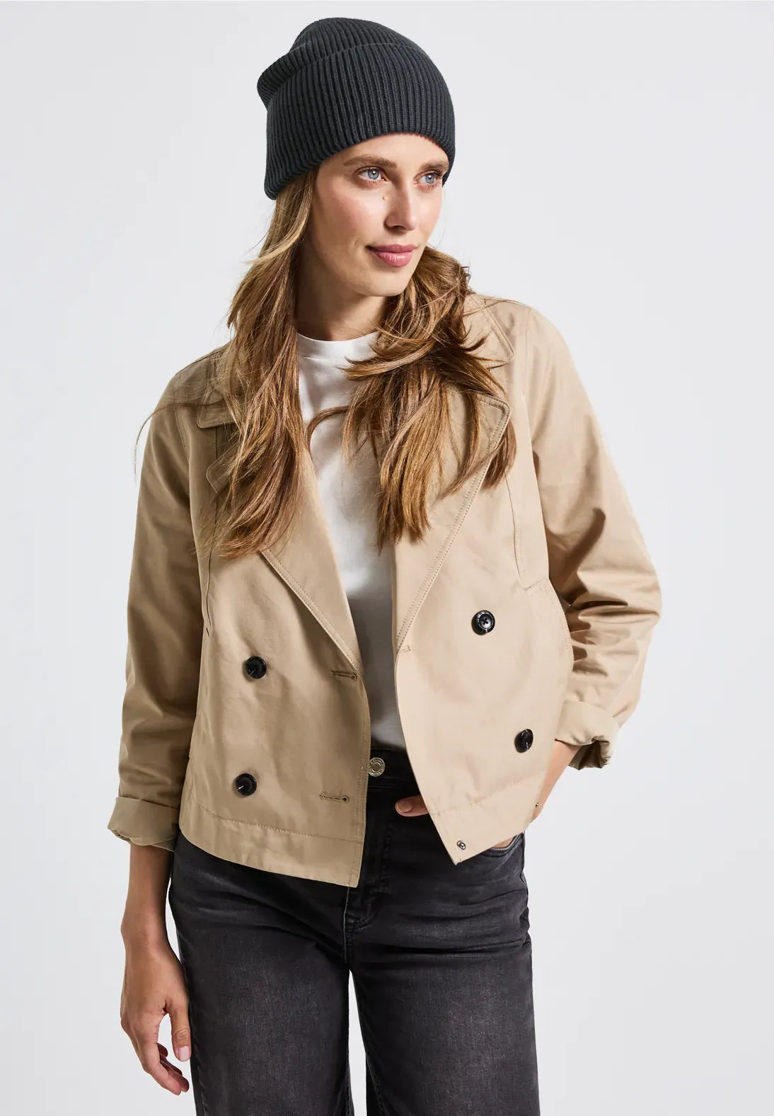 Street One Ribbed Knit Beanie