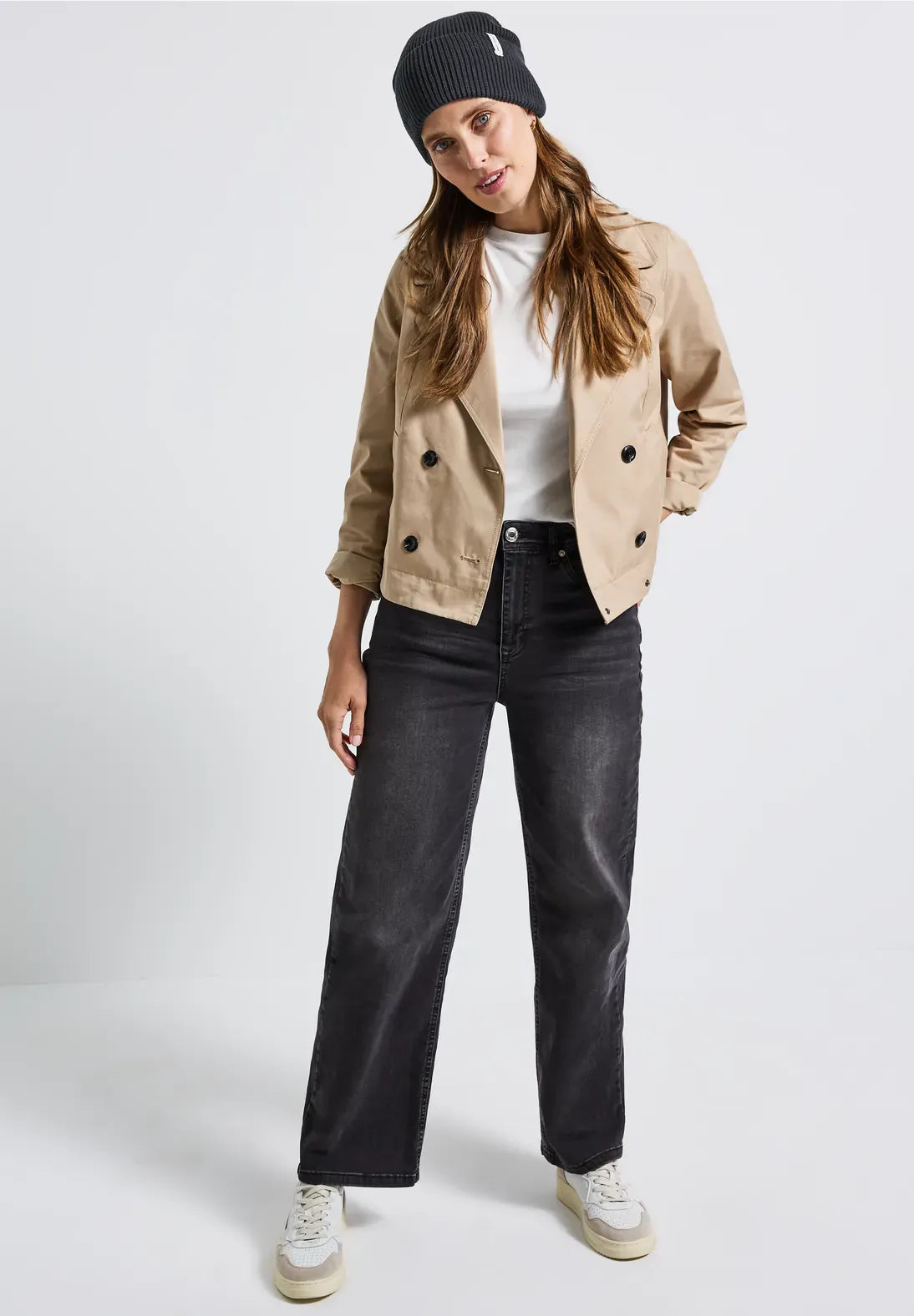 Street One Ribbed Knit Beanie