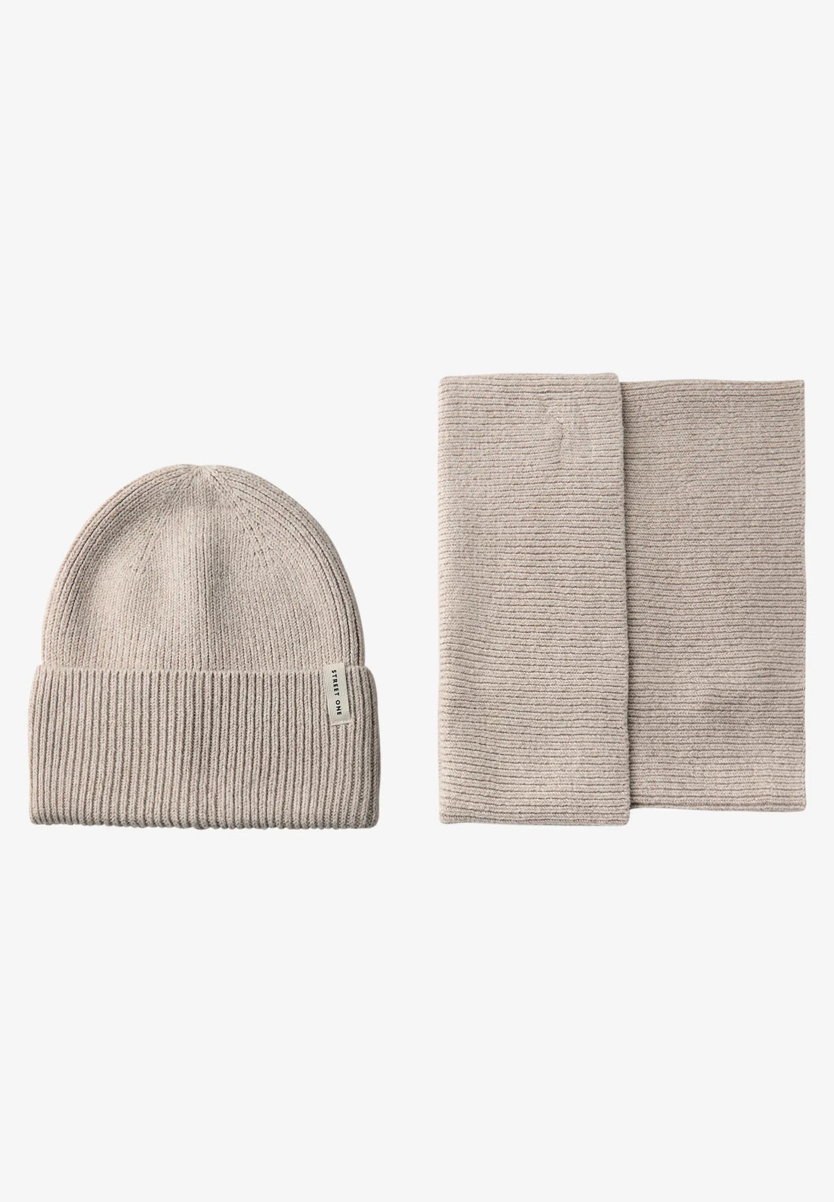 Street One Ribbed Knit Loop Scarf