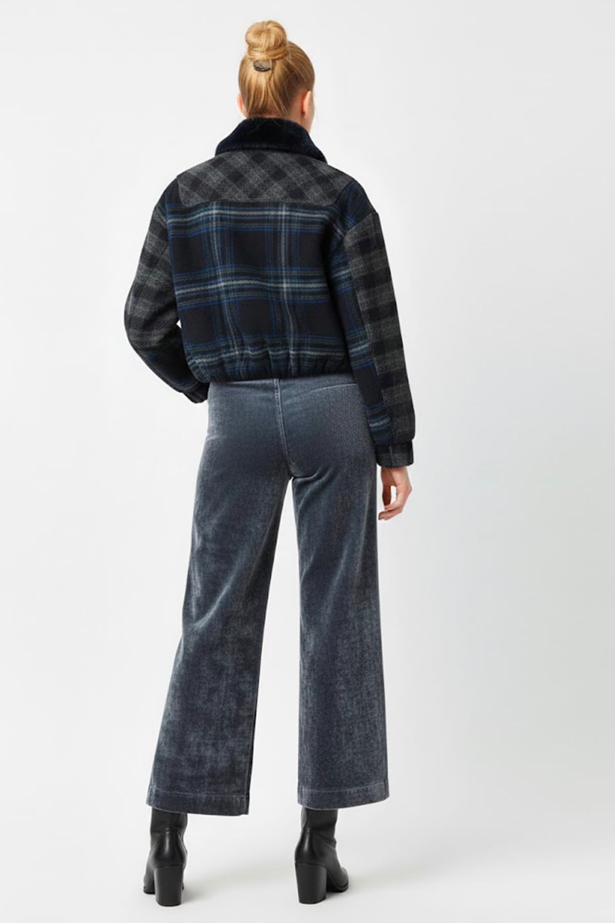Derhy Plaid Jacket