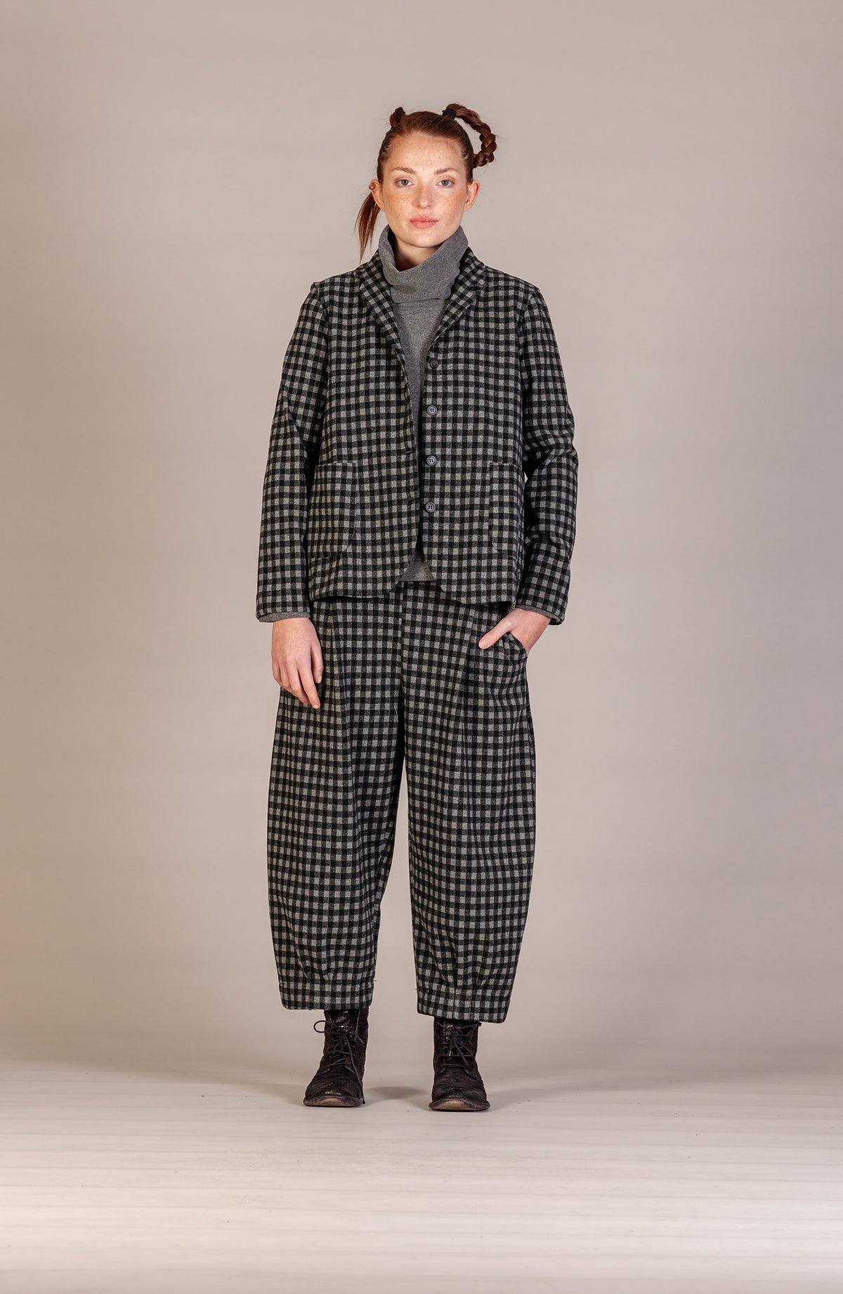 MAMA B Check Trouser