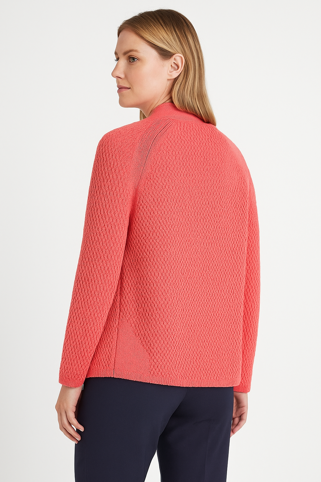 Barbara Lebek Crochet Edge to Edge Cardigan