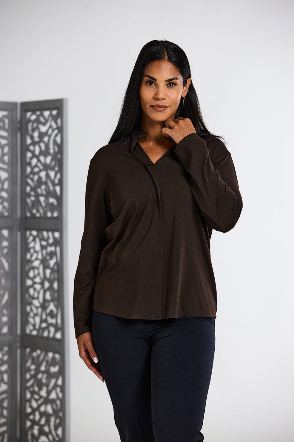 Peruzzi Front Placket Top