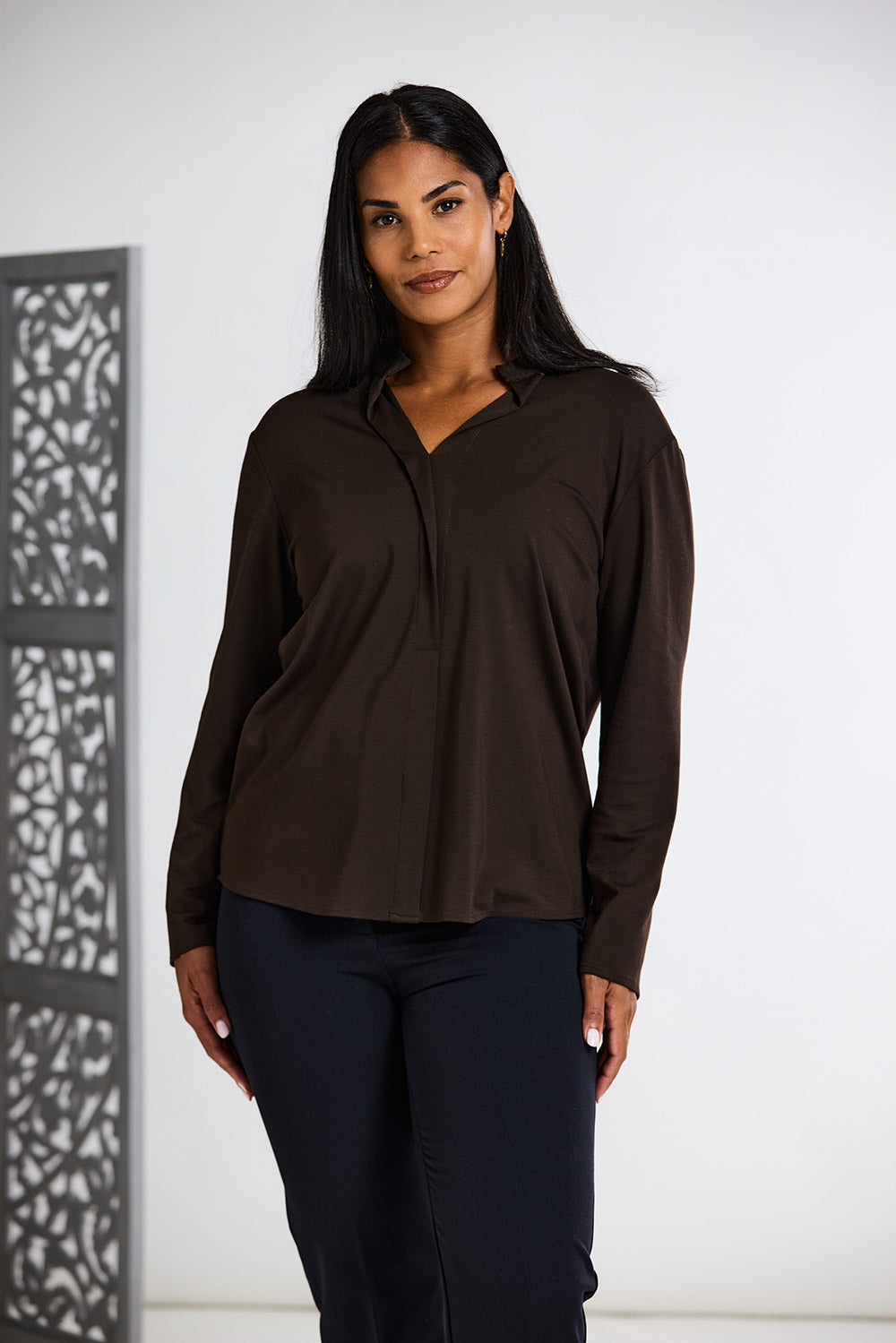 Peruzzi Front Placket Top