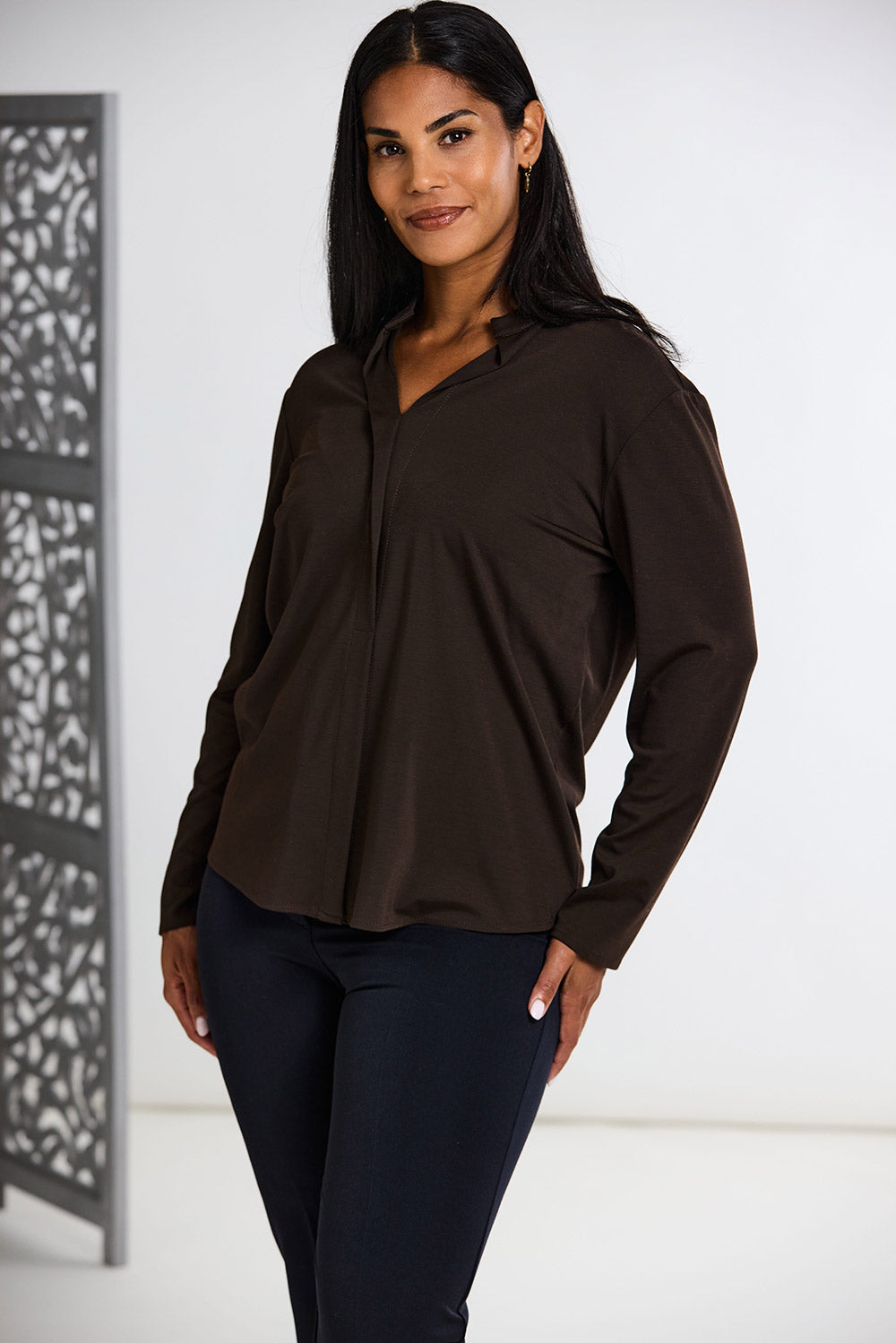 Peruzzi Front Placket Top