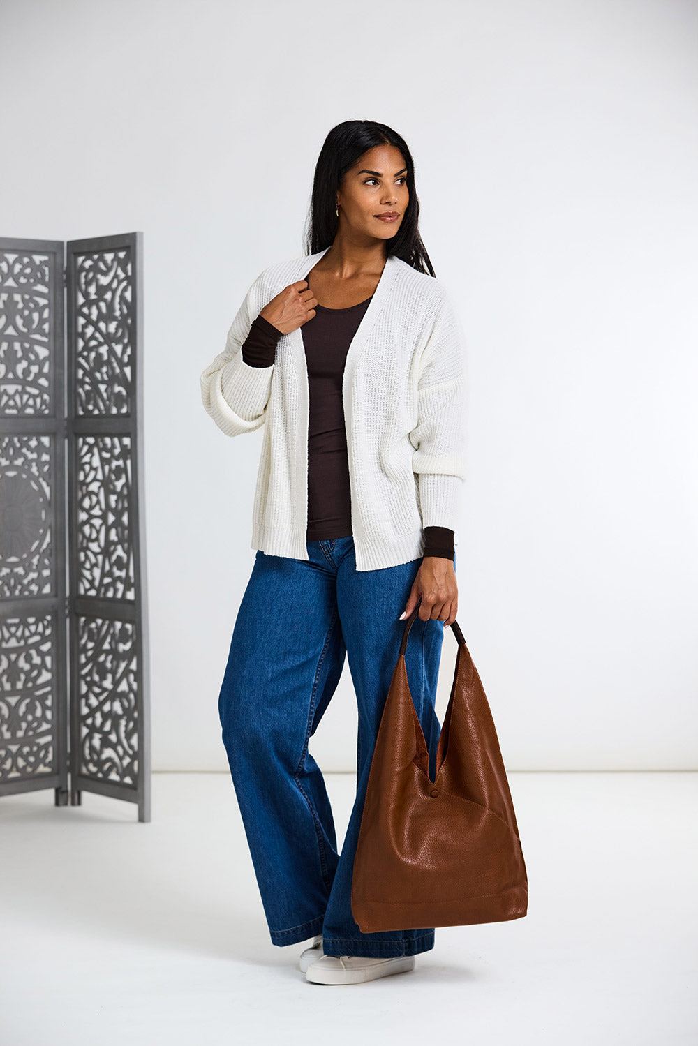 Peruzzi Mesh Sleeve Top