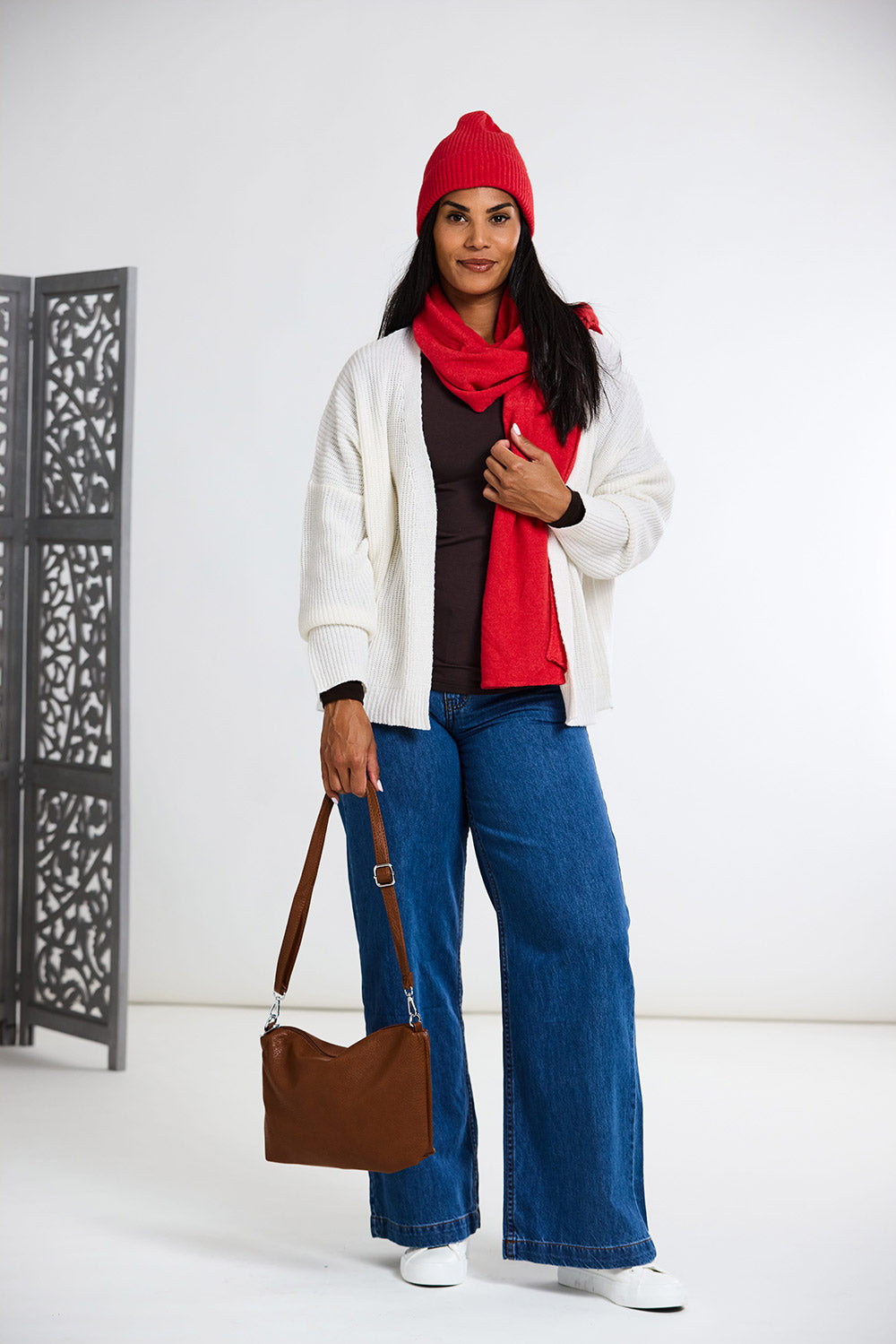 Peruzzi Mesh Sleeve Top