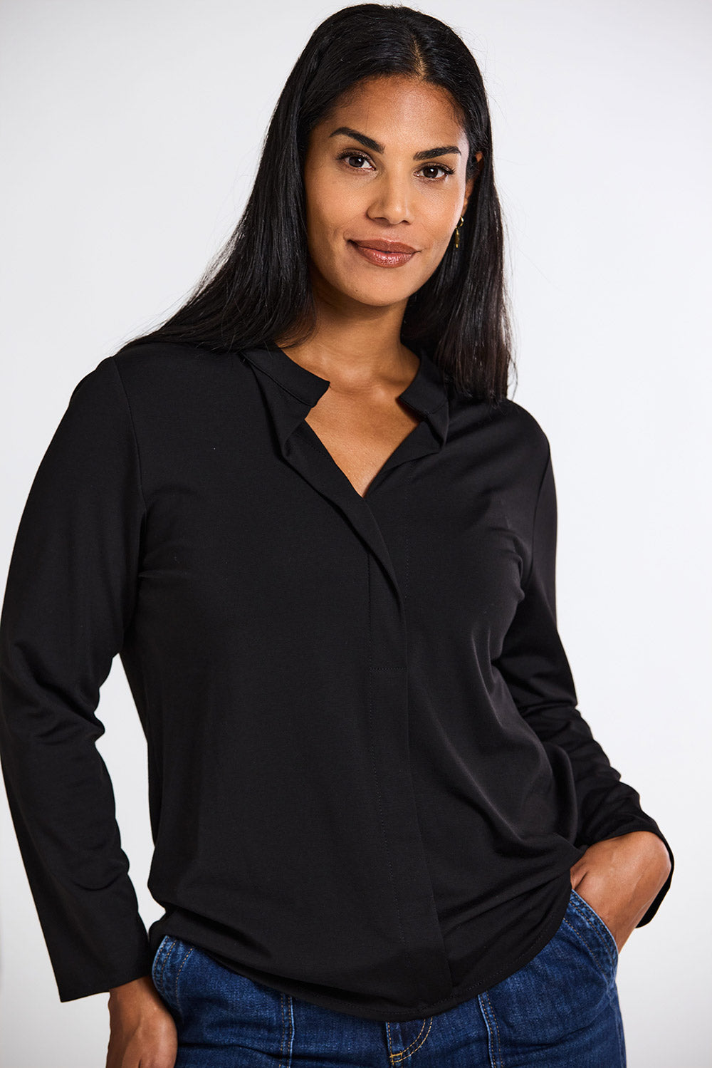 Peruzzi Front Placket Top