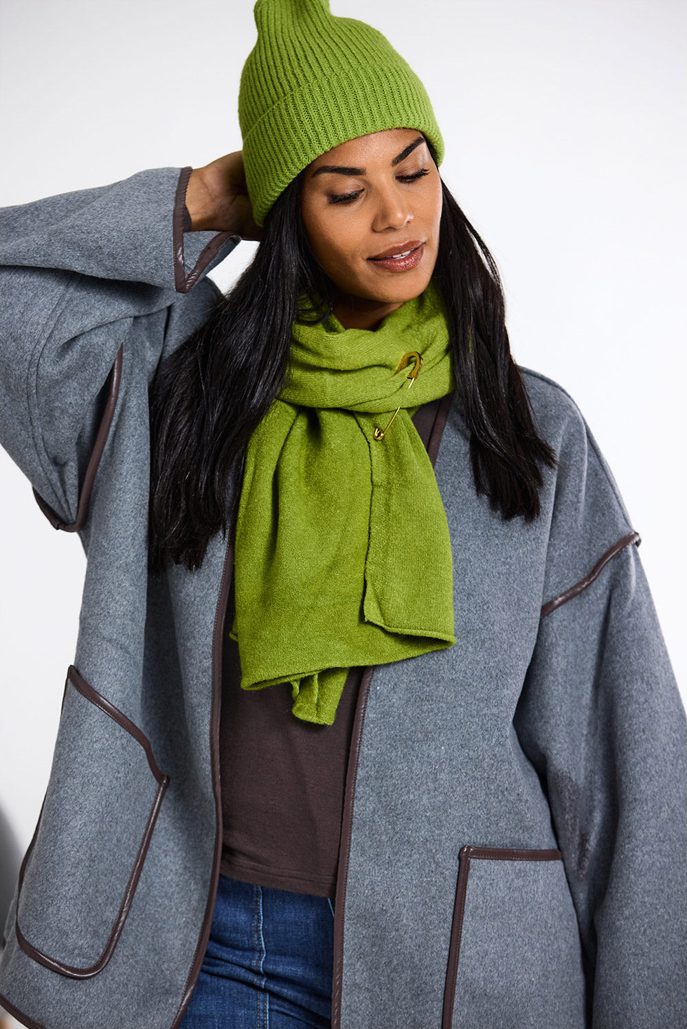 ART Belted Wool Coatigan