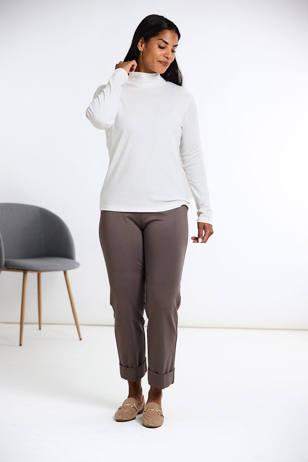 Peruzzi Turn Up Trouser