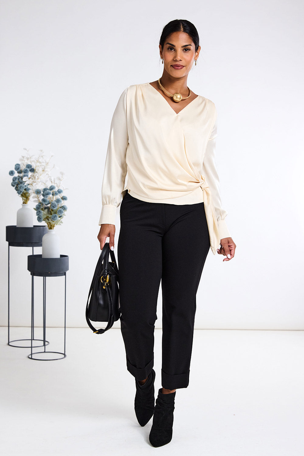 Peruzzi Cross Over Blouse