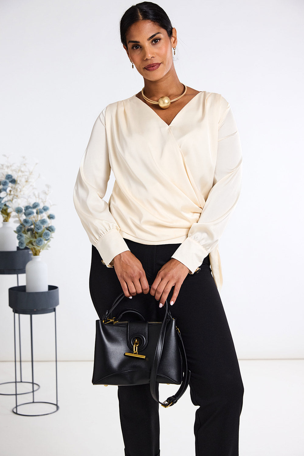 Peruzzi Cross Over Blouse