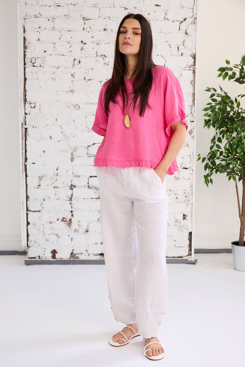 ART Frill Detail Top