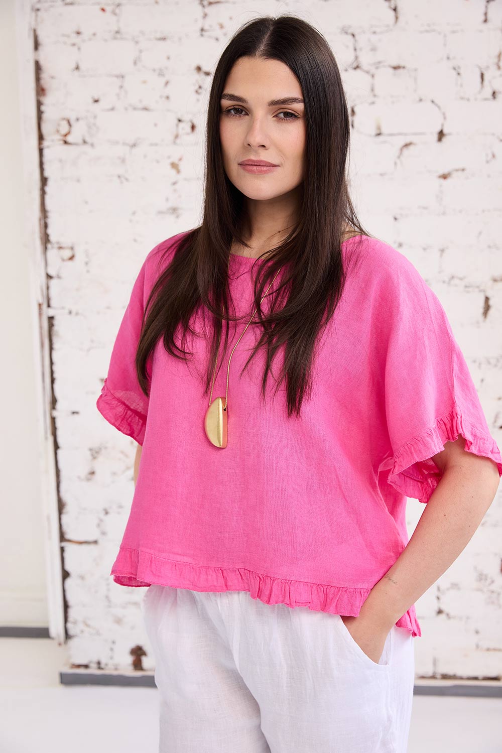 ART Frill Detail Top