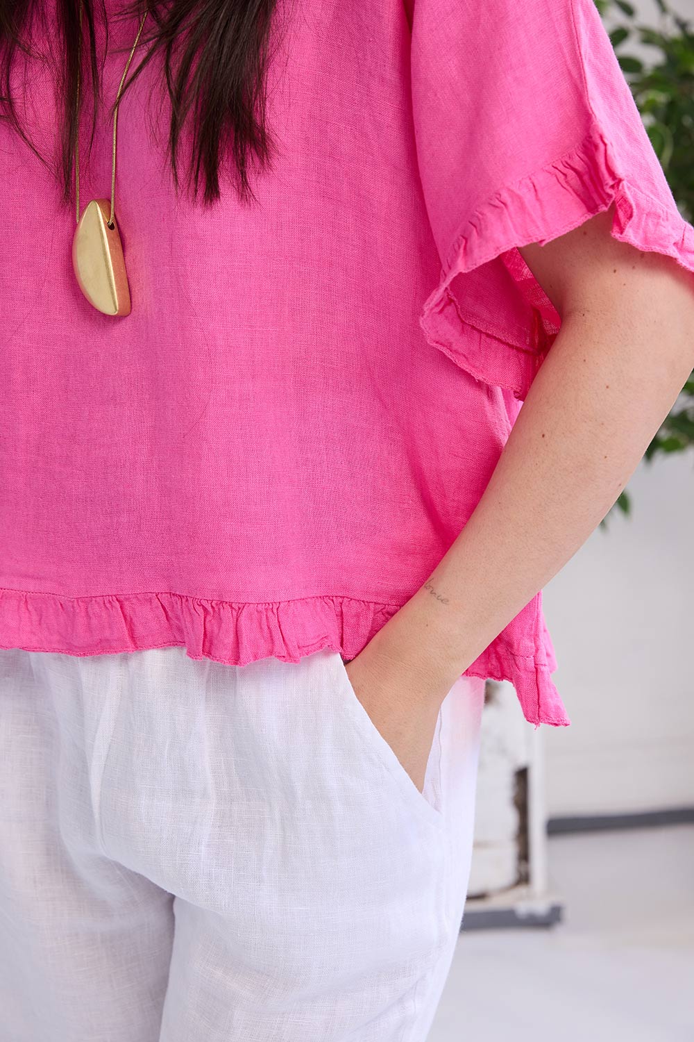 ART Frill Detail Top