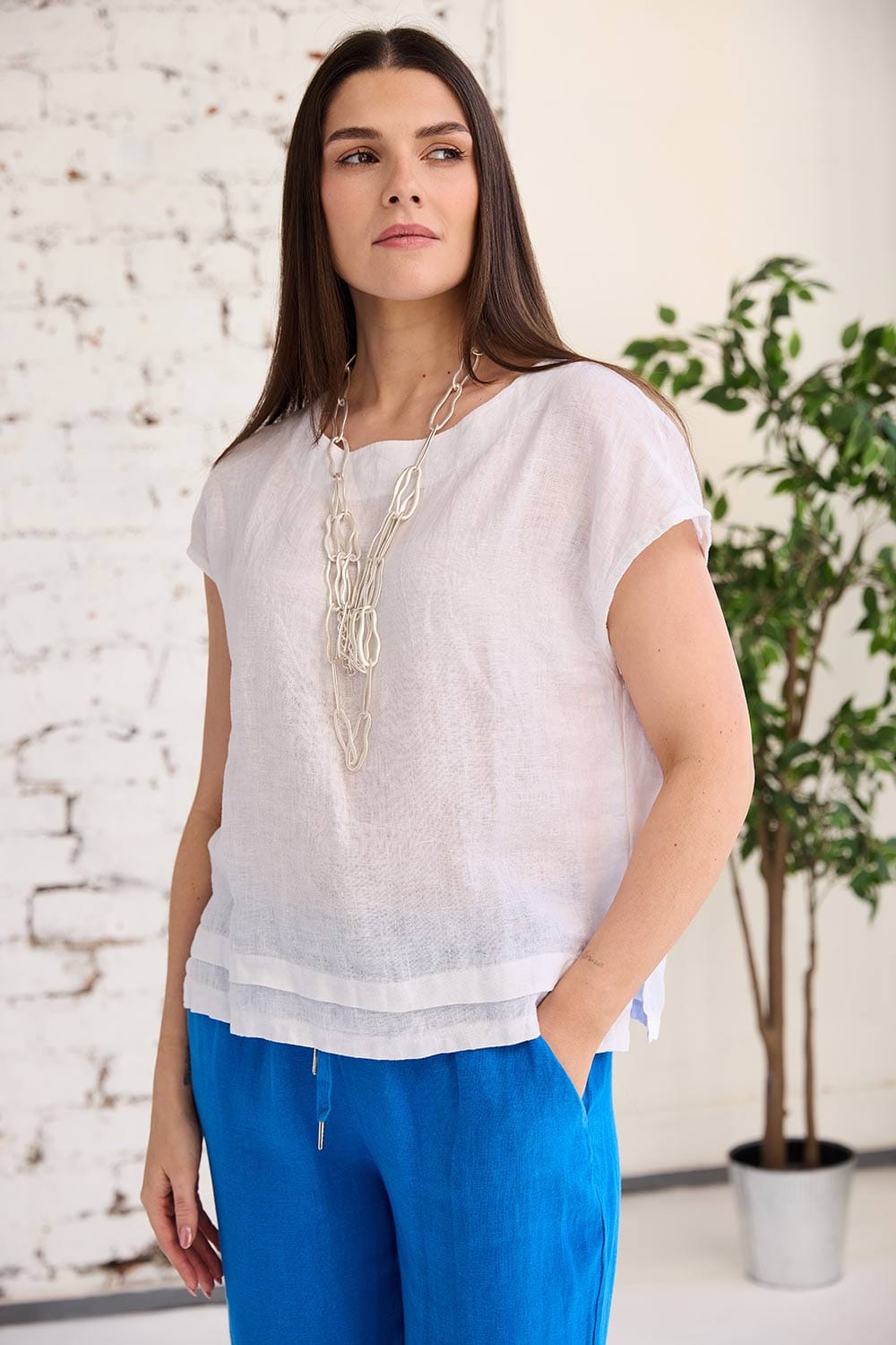 Enya Silver Necklace