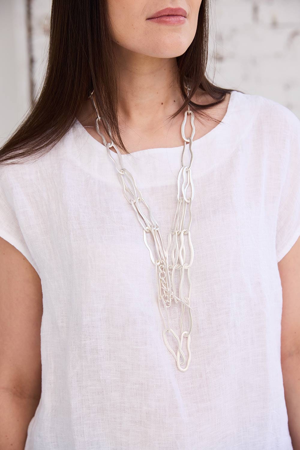 Enya Silver Necklace