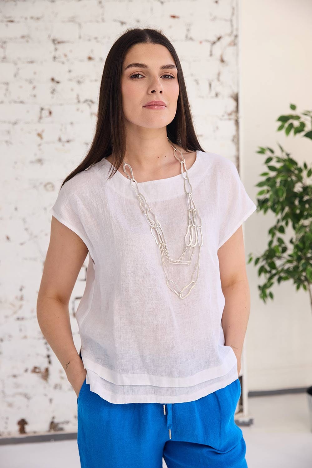 Enya Silver Necklace