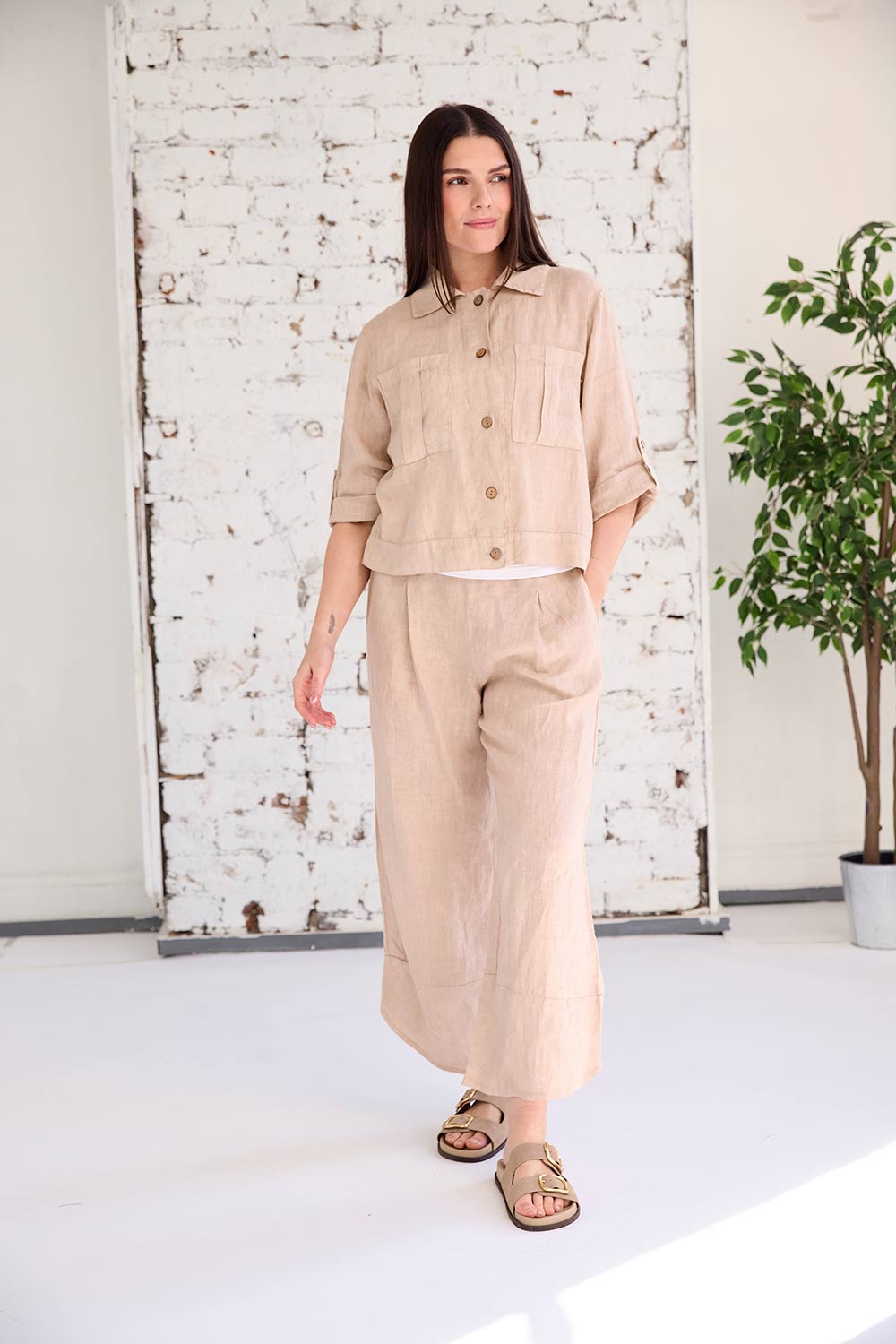 ART Fold Over Detail Pant