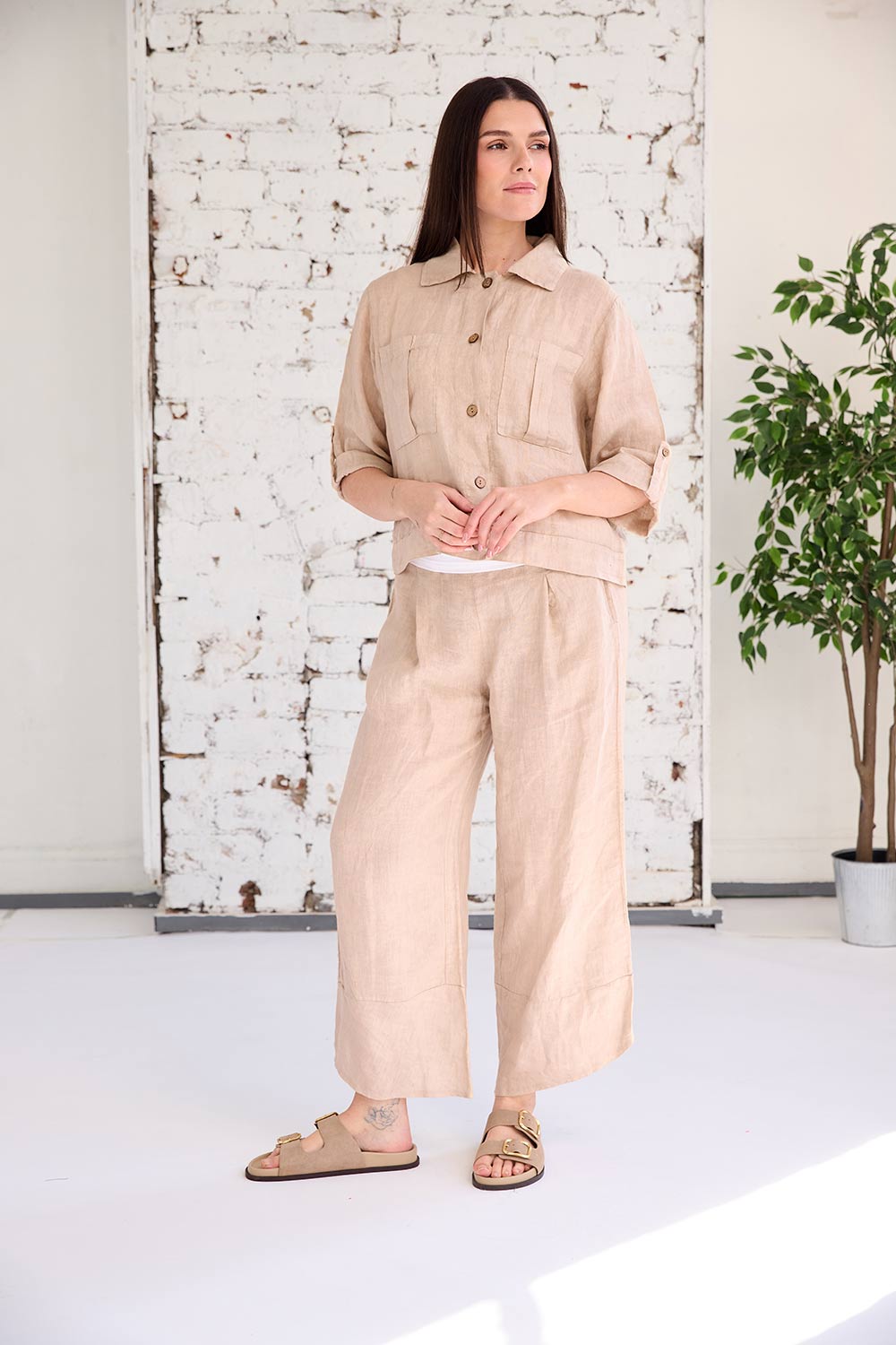 ART Fold-Over Detail Pant