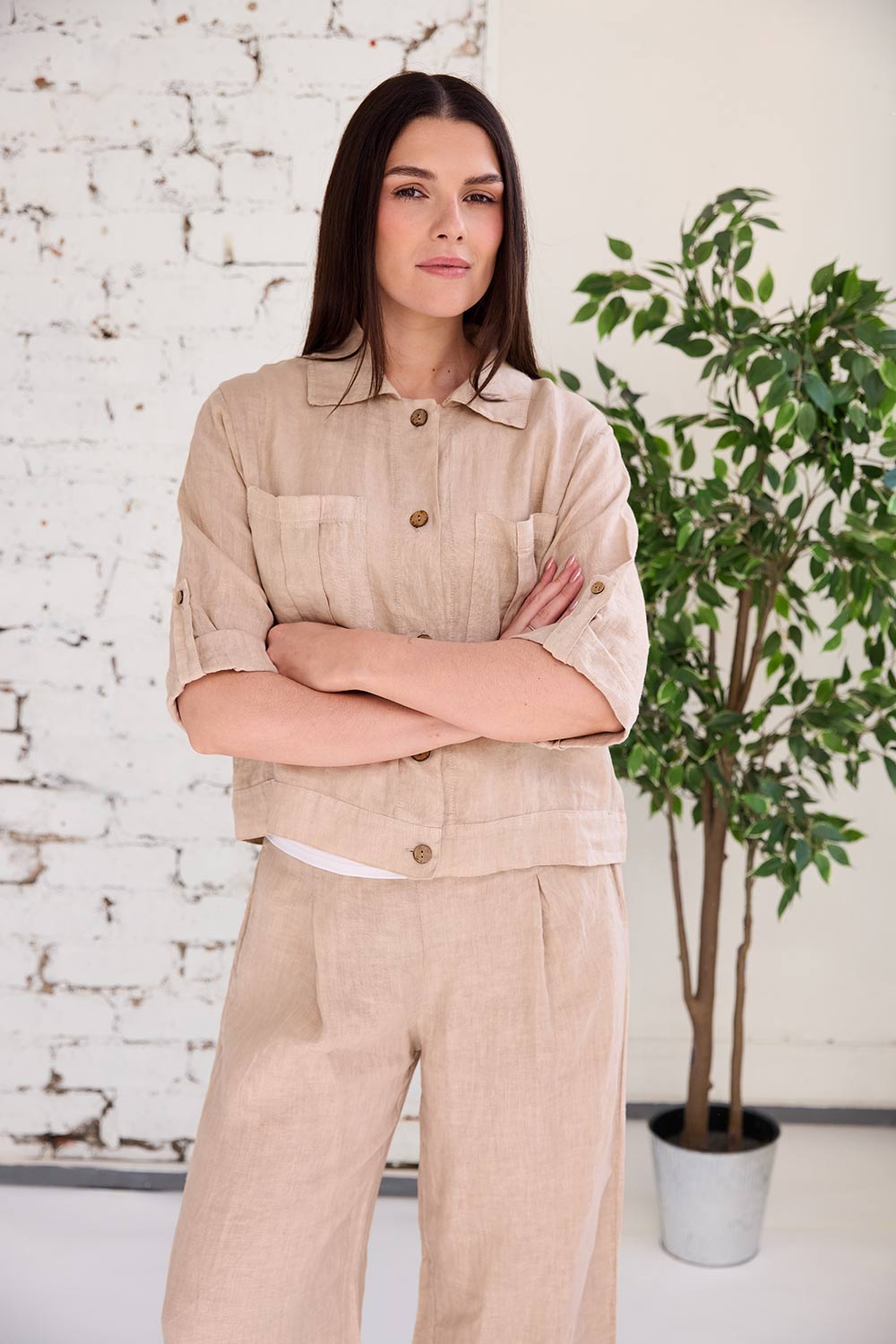 ART Fold-Over Detail Pant