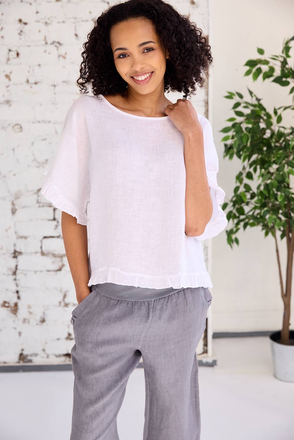 ART Frill Detail Top