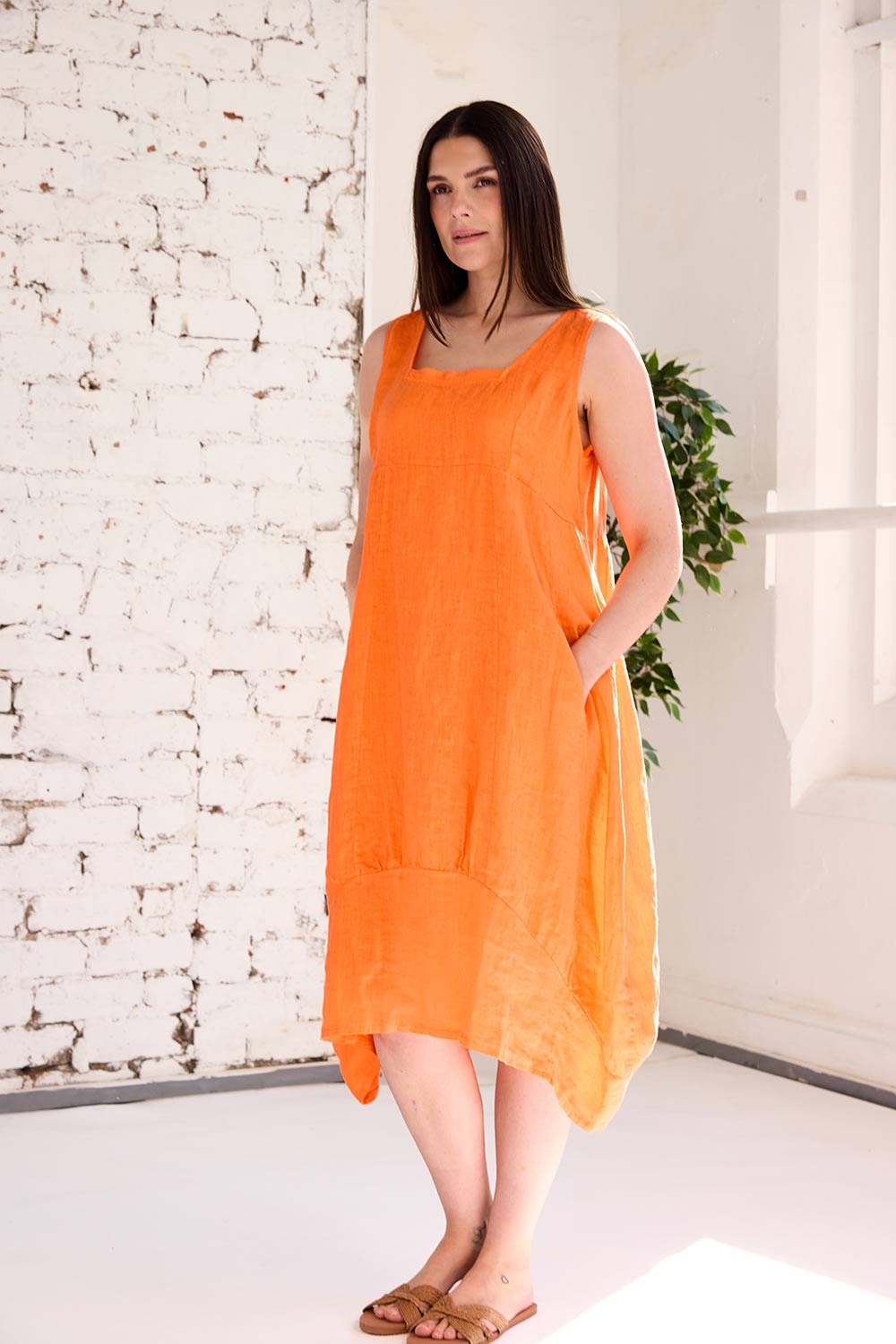 ART Square Neck Dress