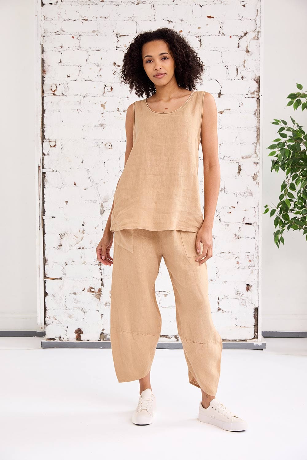 ART Linen Tank Top