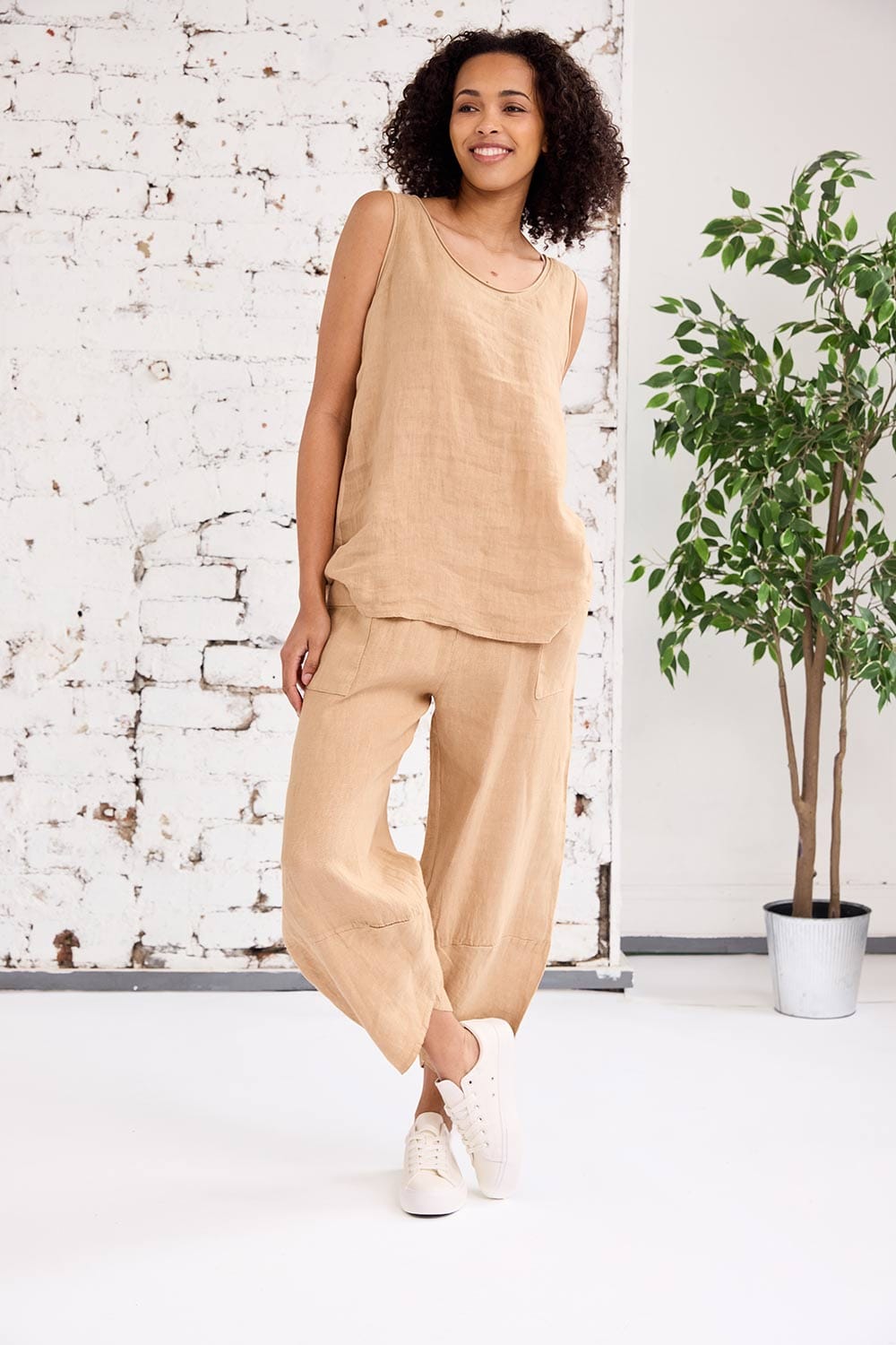 ART Linen Tank Top