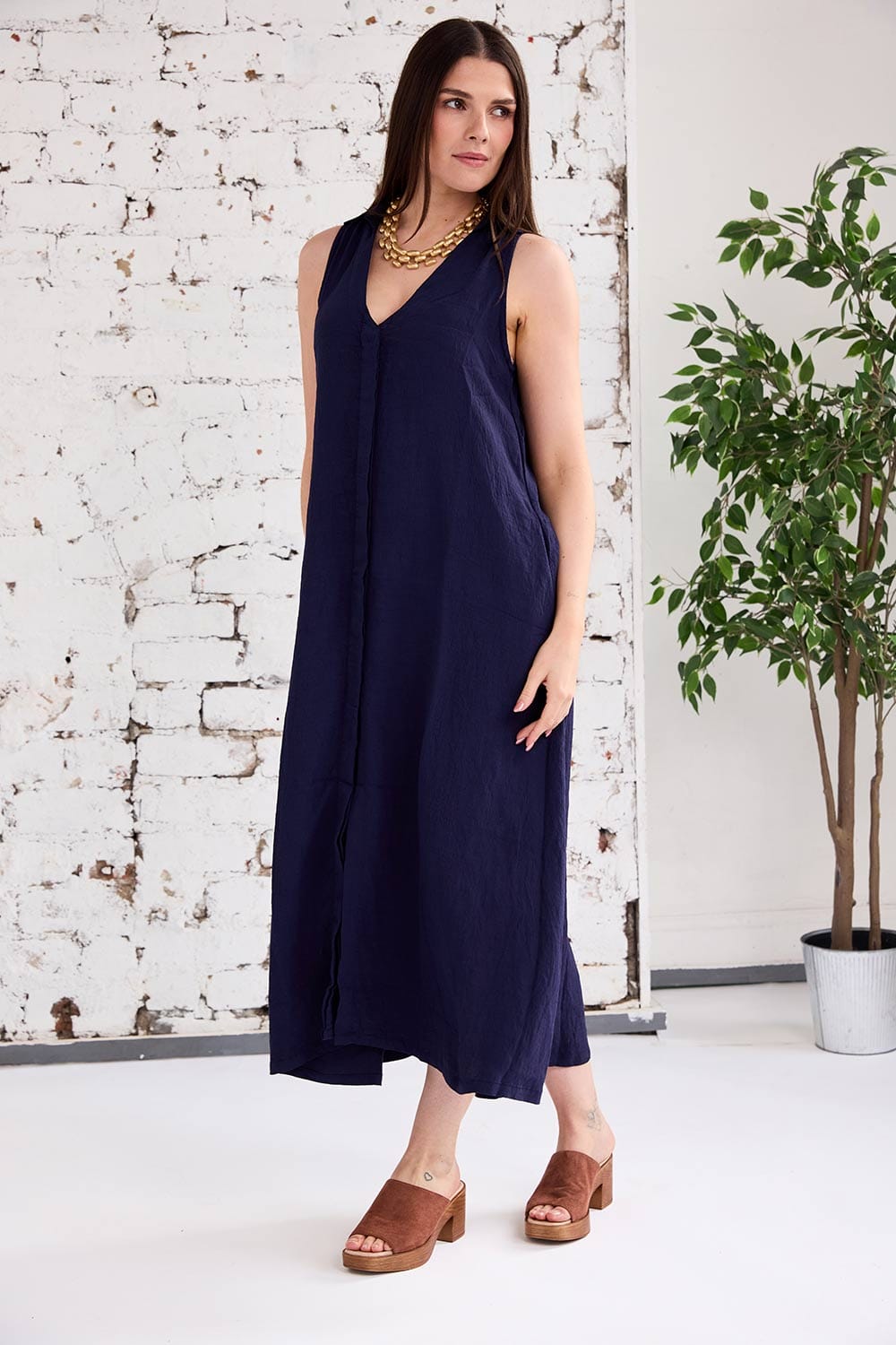 Tara Vao Sleeveless Dress