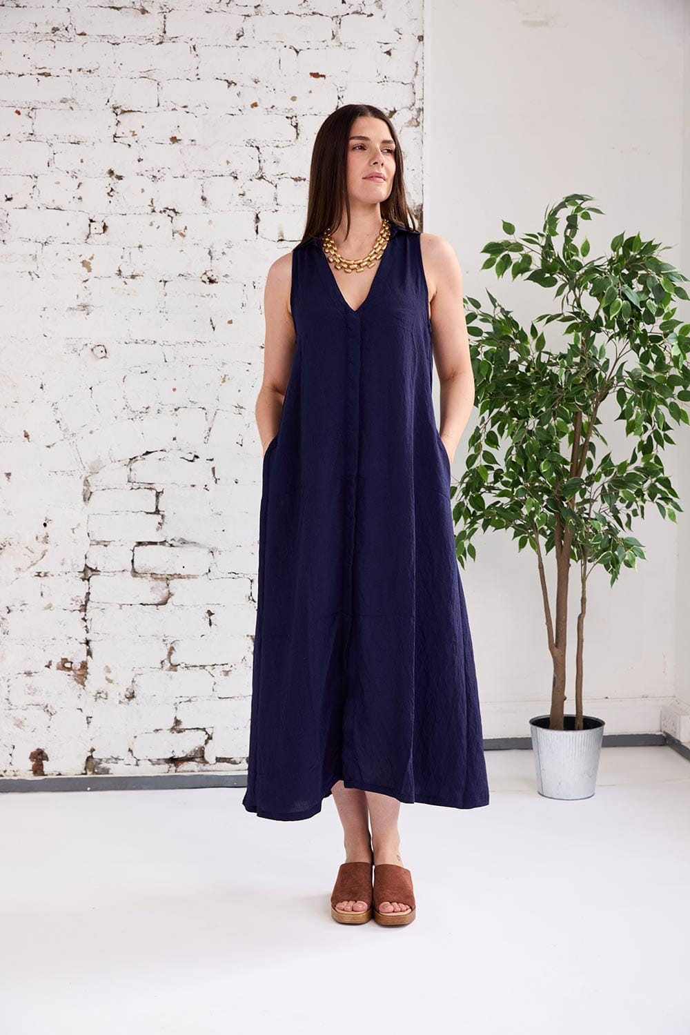 Tara Vao Sleeveless Dress