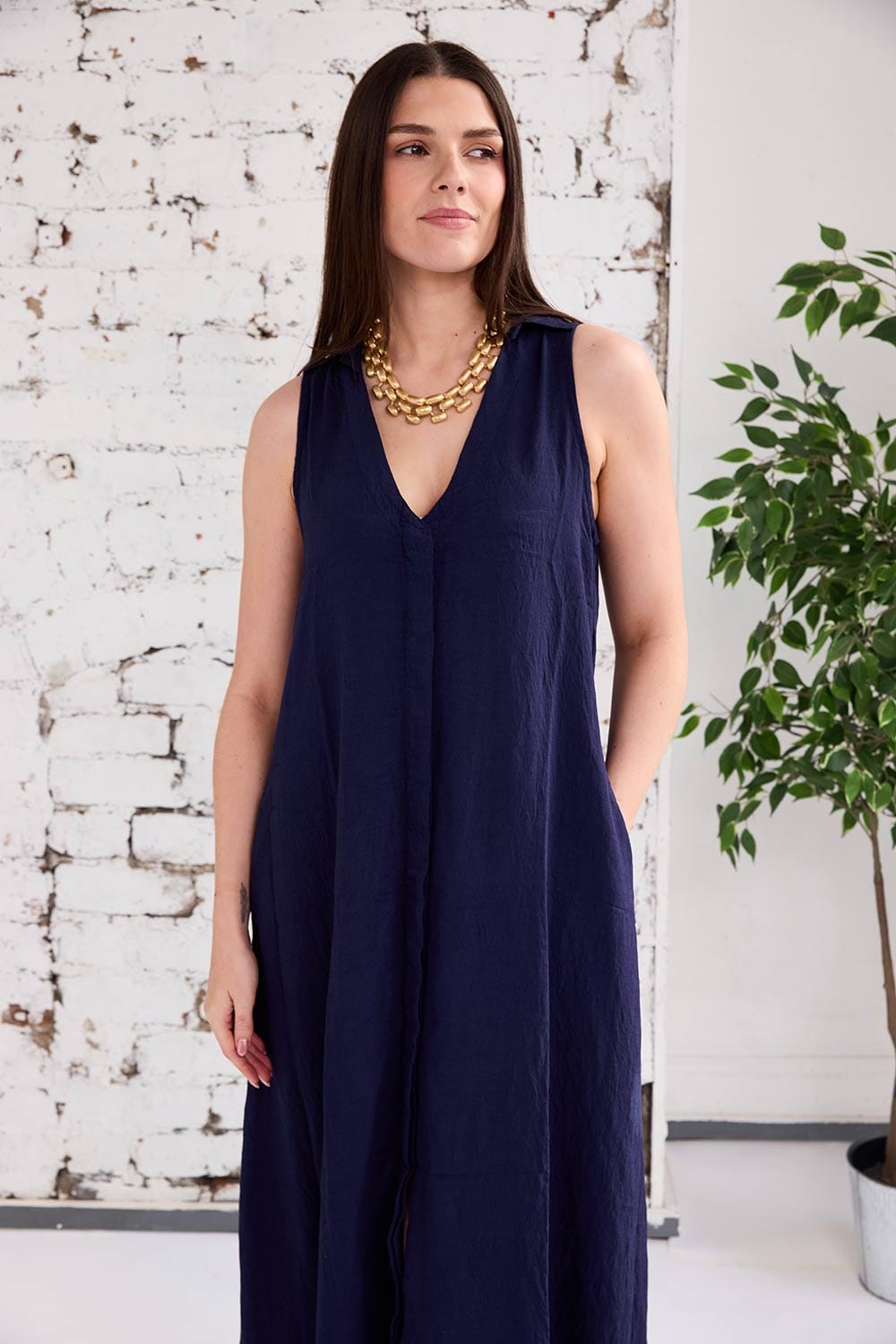 Tara Vao Sleeveless Dress