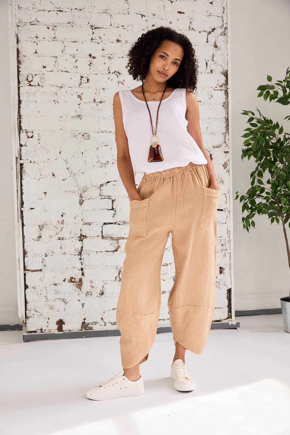 ART Linen Tank Top