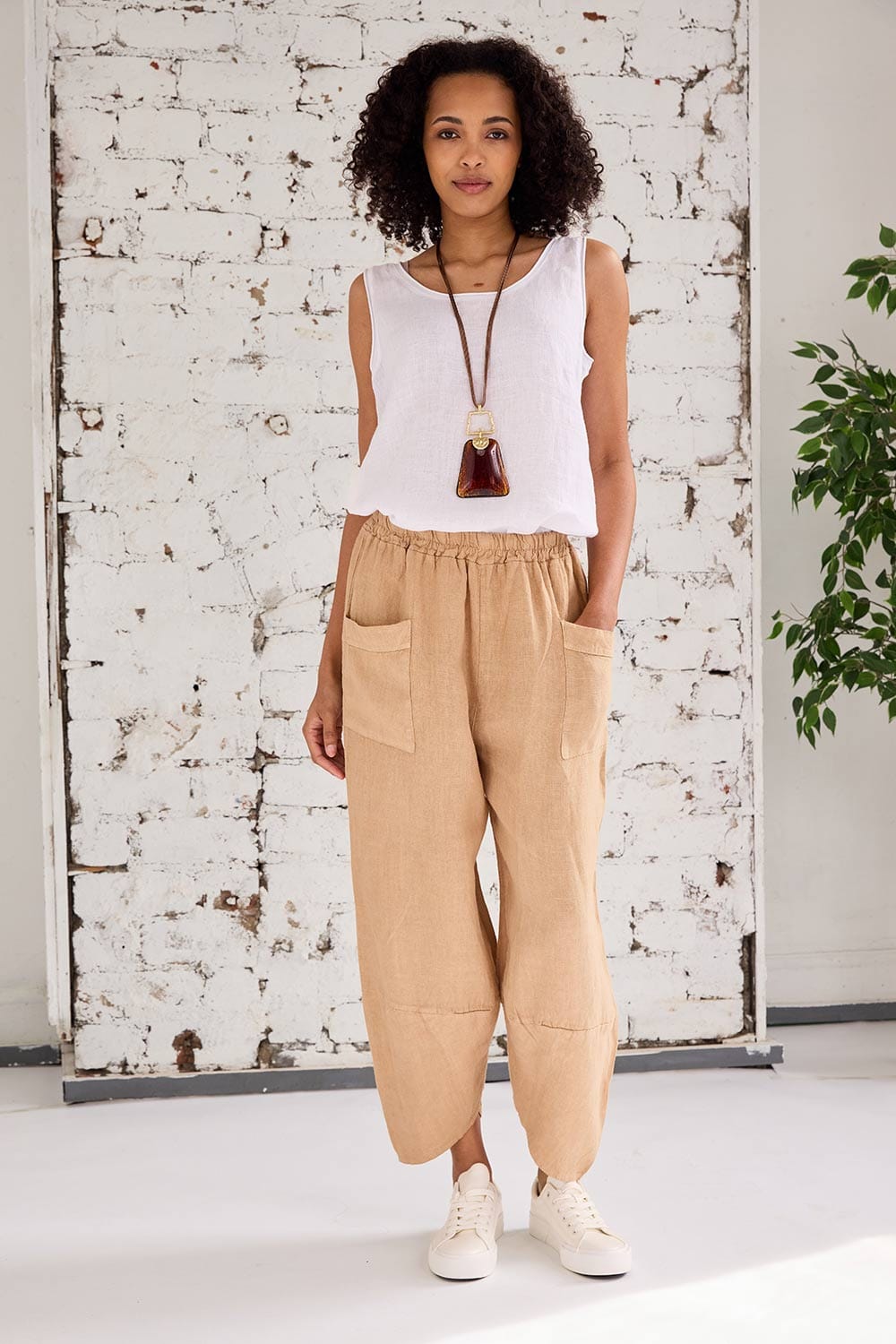 ART Linen Tank Top