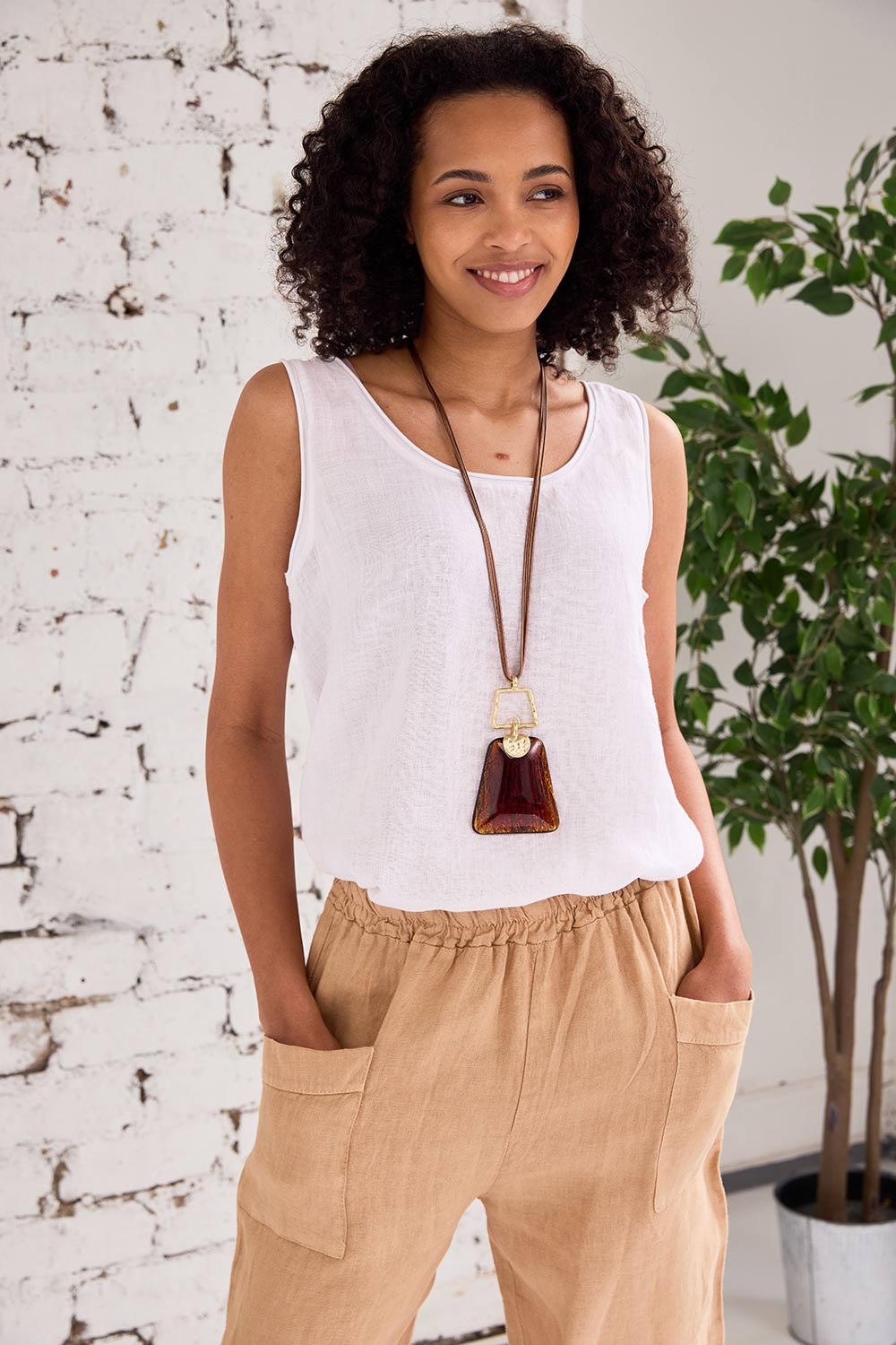 Róise Long Necklace