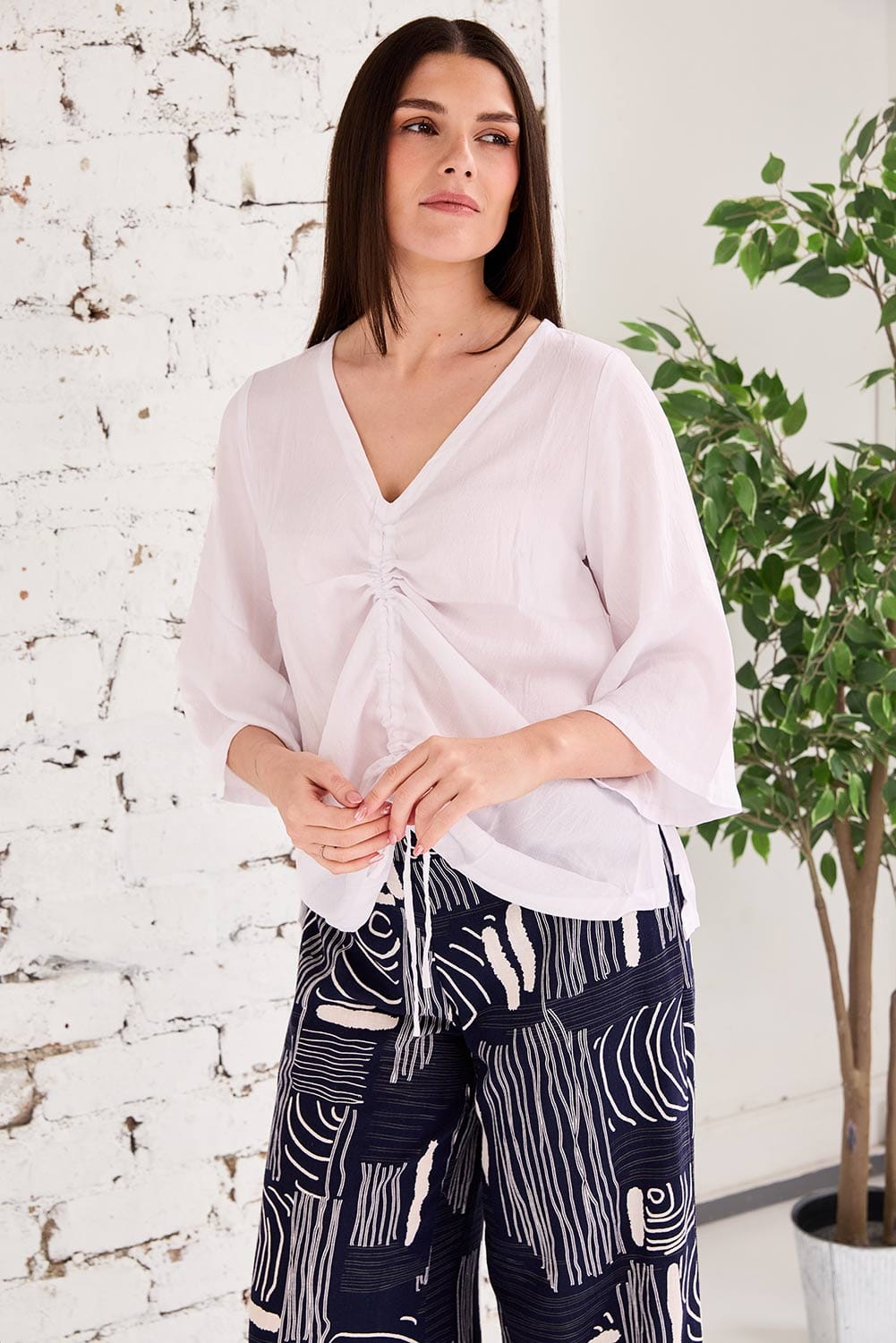 PERUZZI Ripple Print Trouser