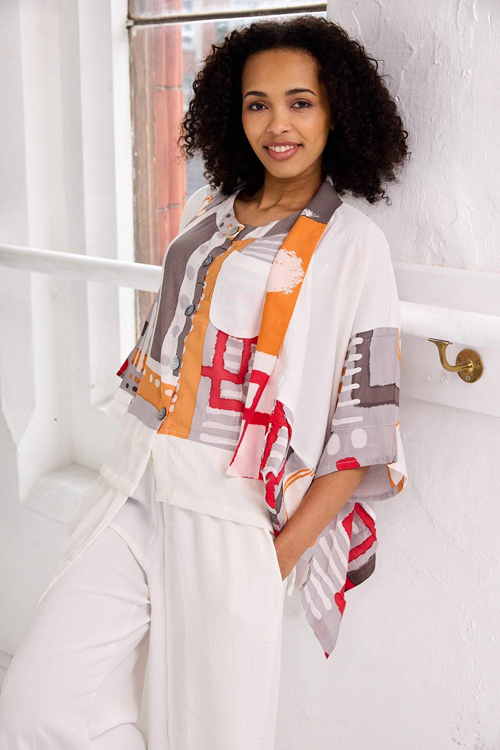 Tara Vao Abstract Jacket