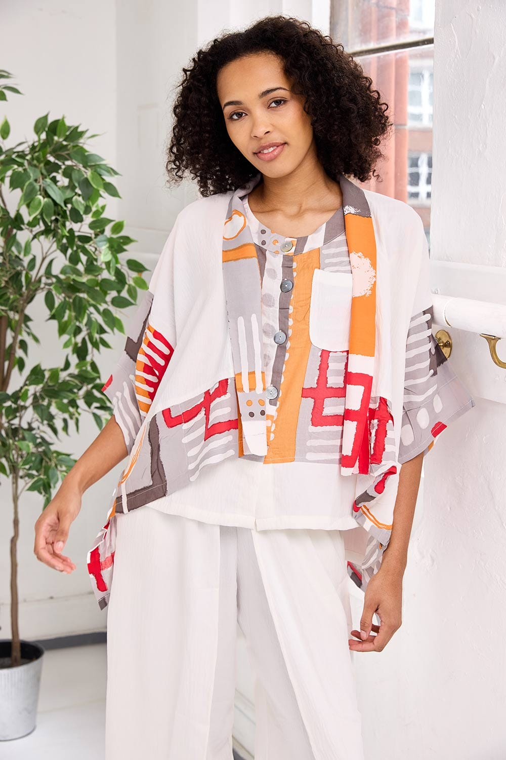 Tara Vao Abstract Jacket