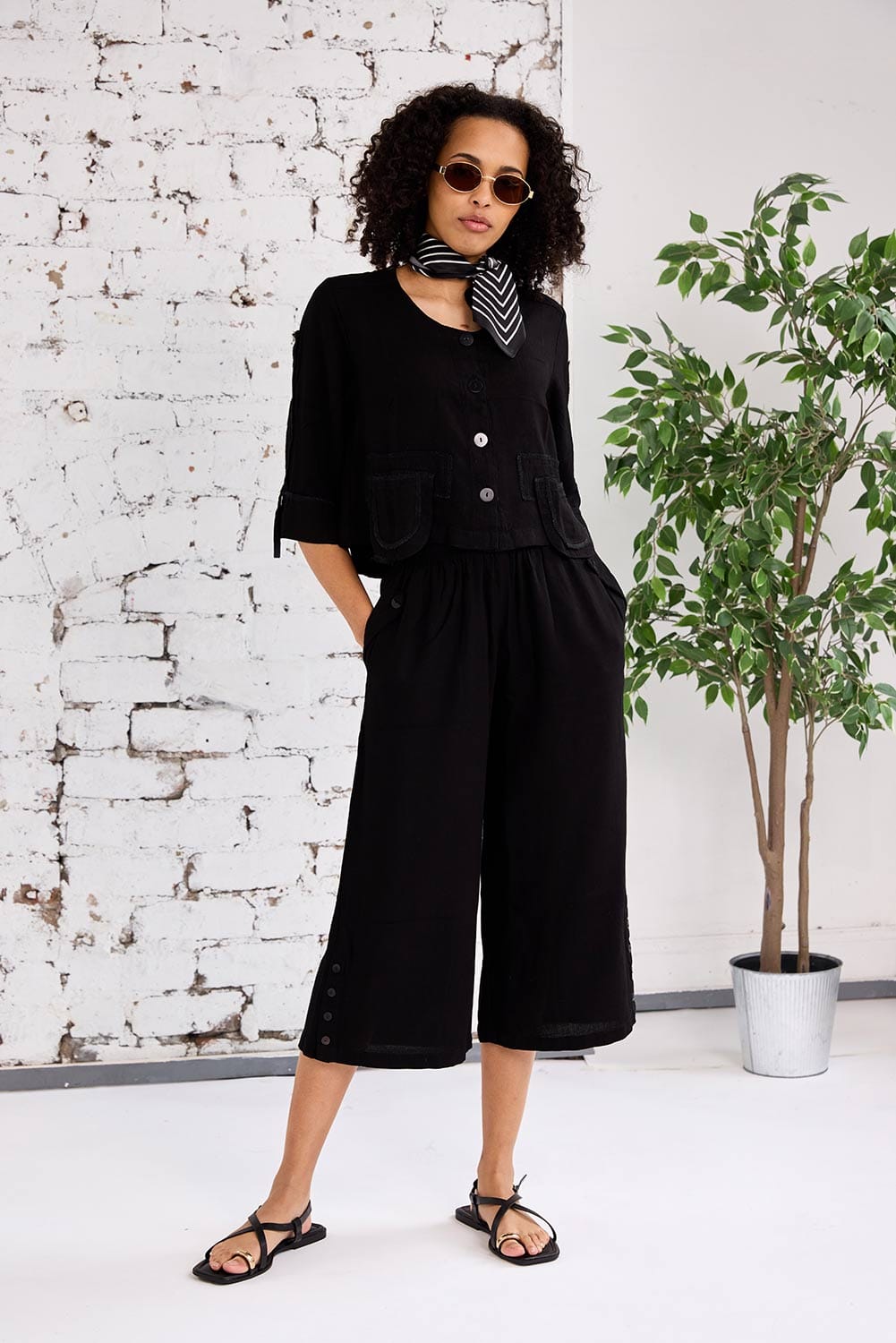 Tara Vao Curved Trouser