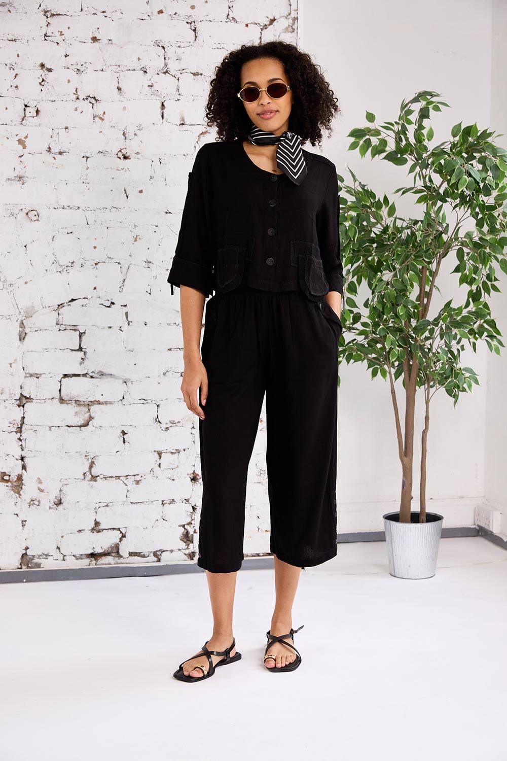 Tara Vao Curved Trouser