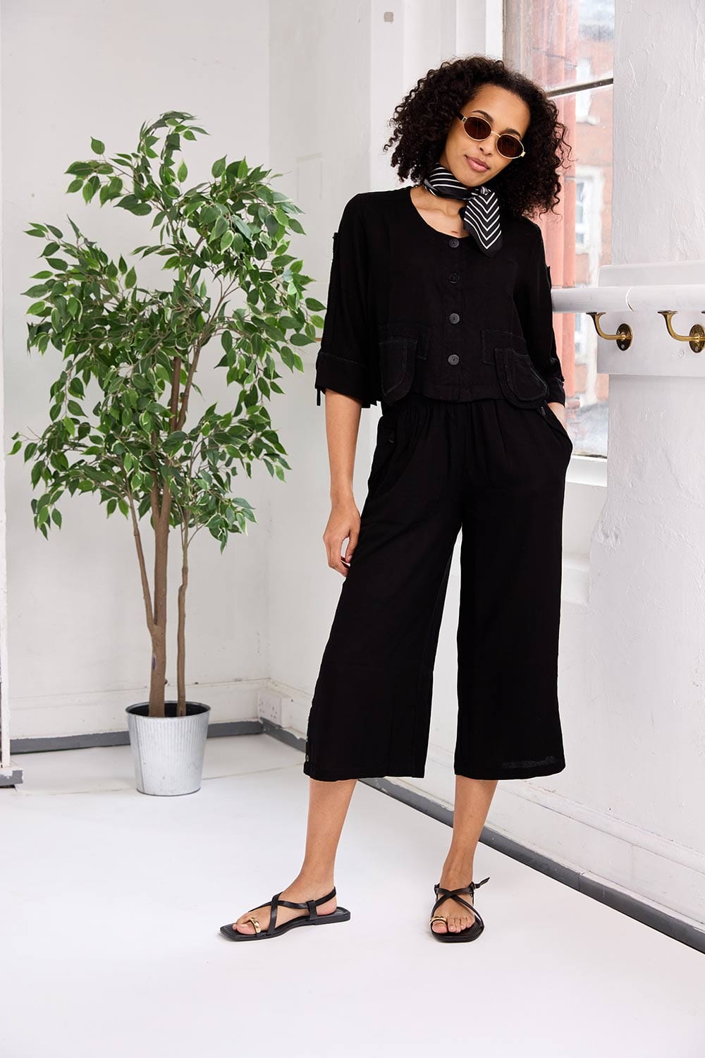 Tara Vao Curved Trouser