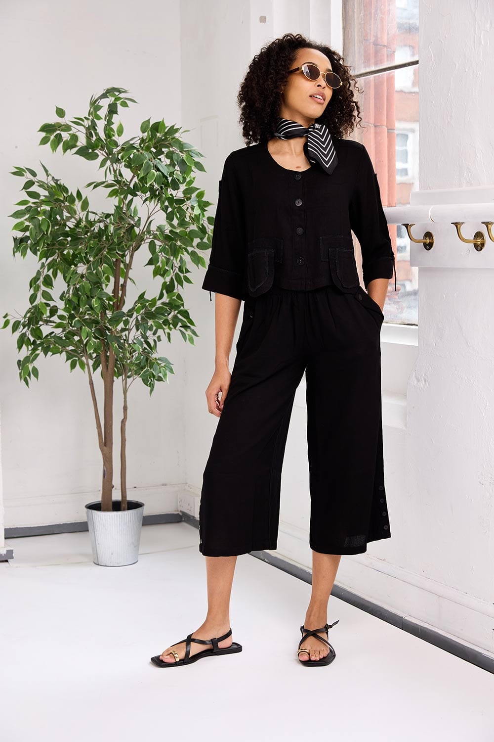 Tara Vao Button Culotte