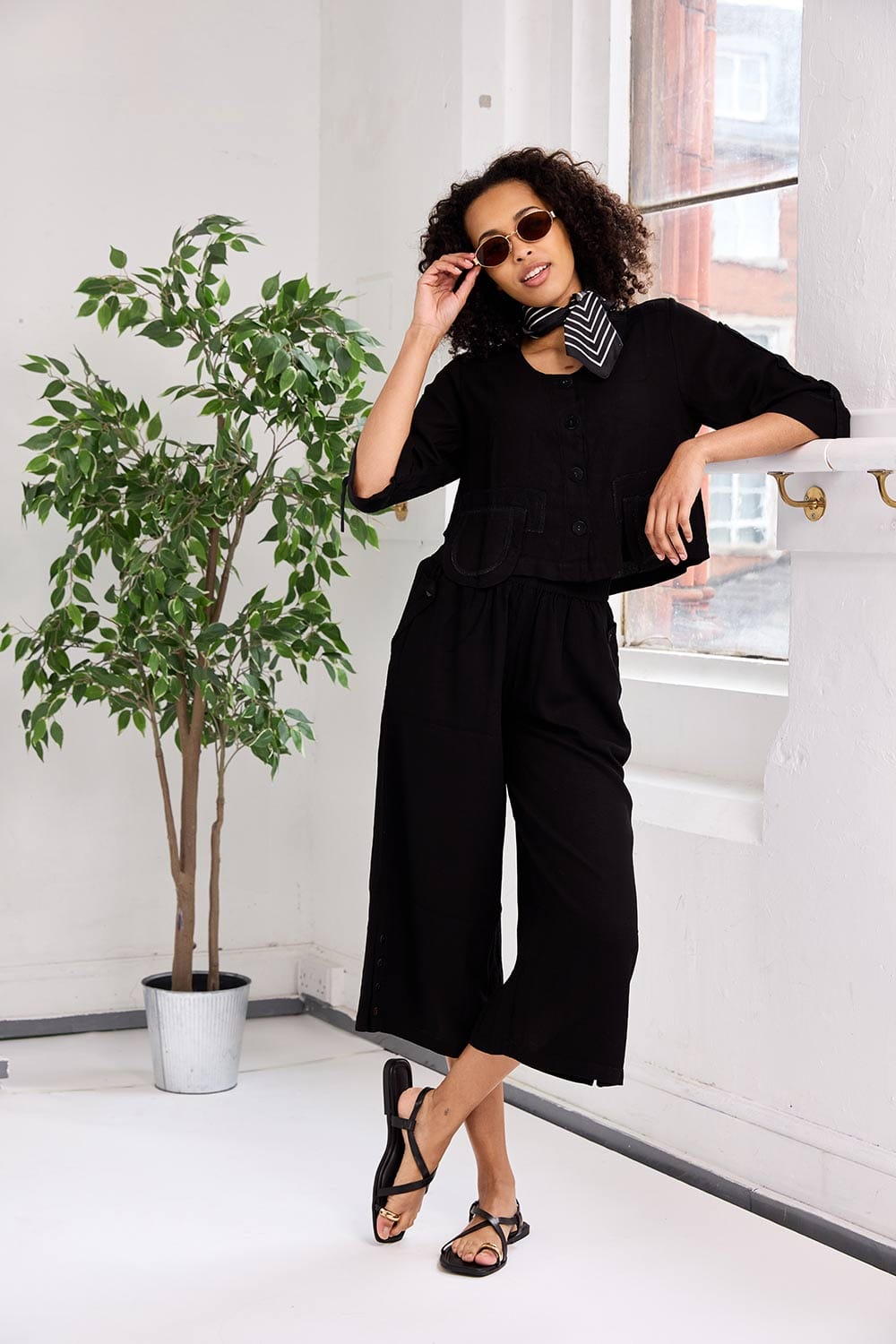 Tara Vao Curved Trouser